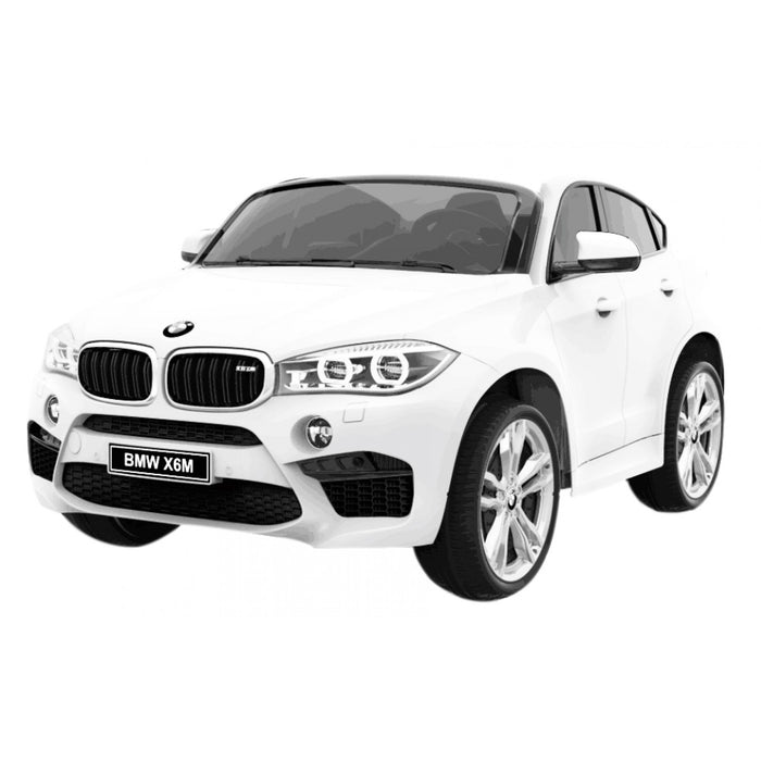 immagine-1-auto-elettrica-biker-toys-bmw-x6-bianco-con-telecomando-ean-8300801025311