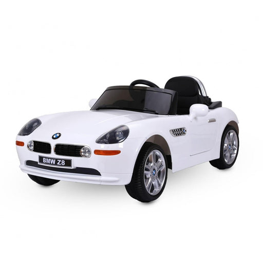 immagine-1-auto-elettrica-lamas-toys-bmw-z8-bianco-con-sedile-in-pelle-ean-8000000108609