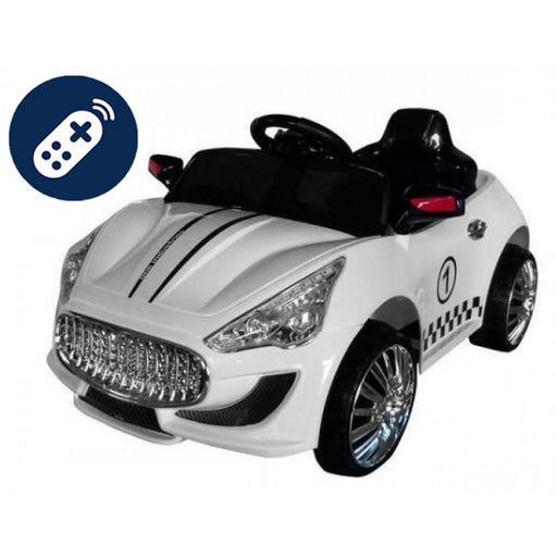 immagine-1-auto-elettrica-lamas-toys-sport-similare-jaguar-con-telecomando-bianco-ean-0735720233079