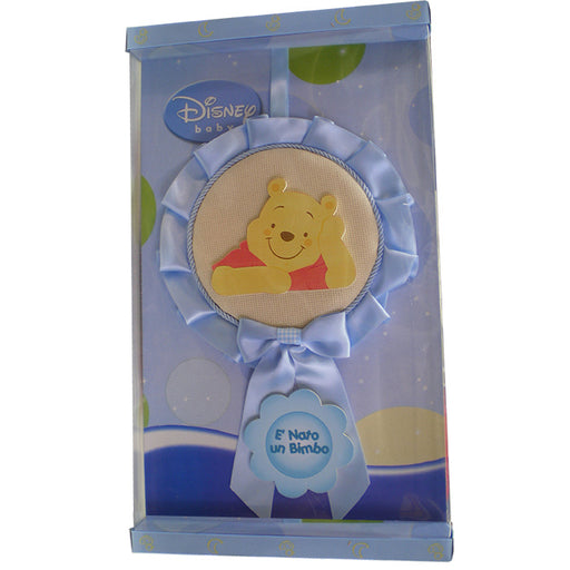 immagine-1-disney-fiocco-nascita-grande-winnie-the-pooh-azzurro-ean-8032495020913