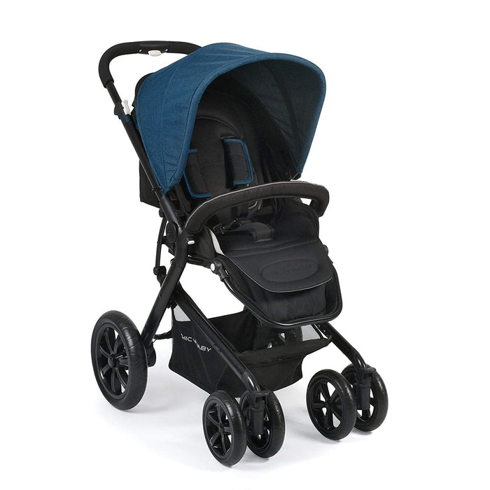 immagine-1-passeggino-chic-4-baby-pronto-melange-blu-ean-4054353155364