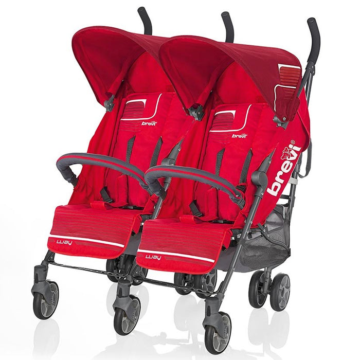 immagine-1-passeggino-gemellare-brevi-marathon-twin-rosso-ean-8011250764033