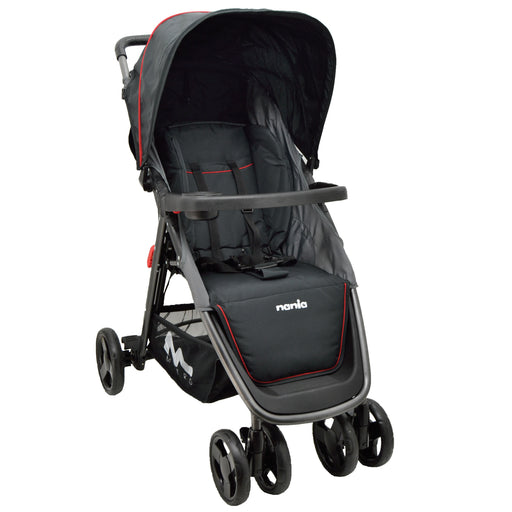 immagine-1-passeggino-nania-metro-first-black-red-ean-3507460155129