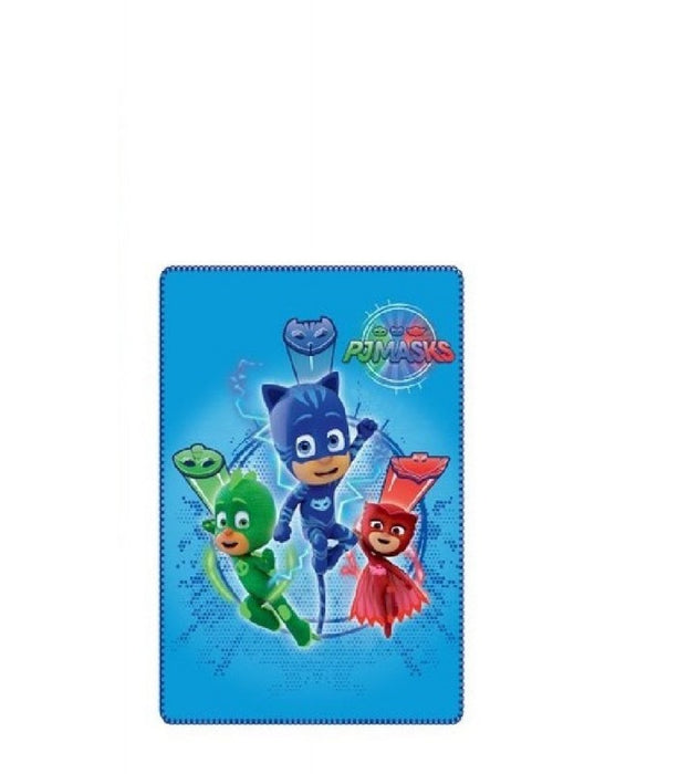 immagine-1-plaid-invernale-pj-masks-fondo-blu-alla-riscossa-100-x-150-centimetri-ean-3609081624098