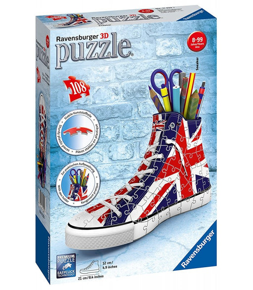 immagine-1-puzzle-3d-sneaker-union-jack-108-pezzi-ean-4005556112227