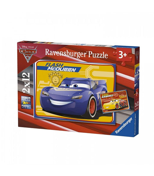 immagine-1-puzzle-cars-3-flash-mcqueen-2x12-pezzi-ean-4005556076147