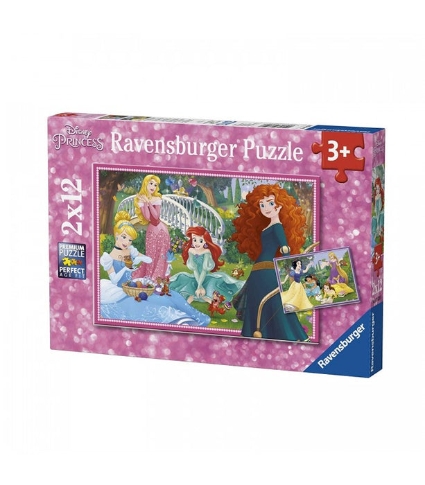 immagine-1-puzzle-disney-princess-2x12-pezzi-ean-4005556076208