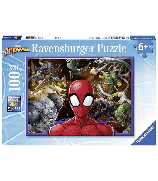 immagine-1-puzzle-spider-man-coraggioso-100-pezzi-xxl-ean-4005556107285