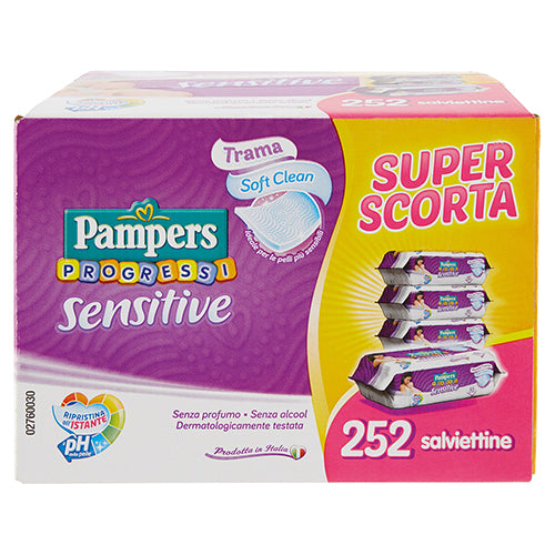 immagine-1-salviettine-pampers-sensitive-formato-convenienza-252-pz-ean-8001480600300