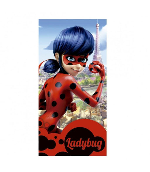 immagine-1-telo-mare-in-micro-spugna-ladybug-70-x-140-centimetri-ean-8427934961658