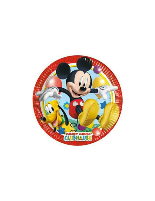 immagine-1-topolino-clubhouse-8-piatti-in-carta-20-cm-ean-5201184818404